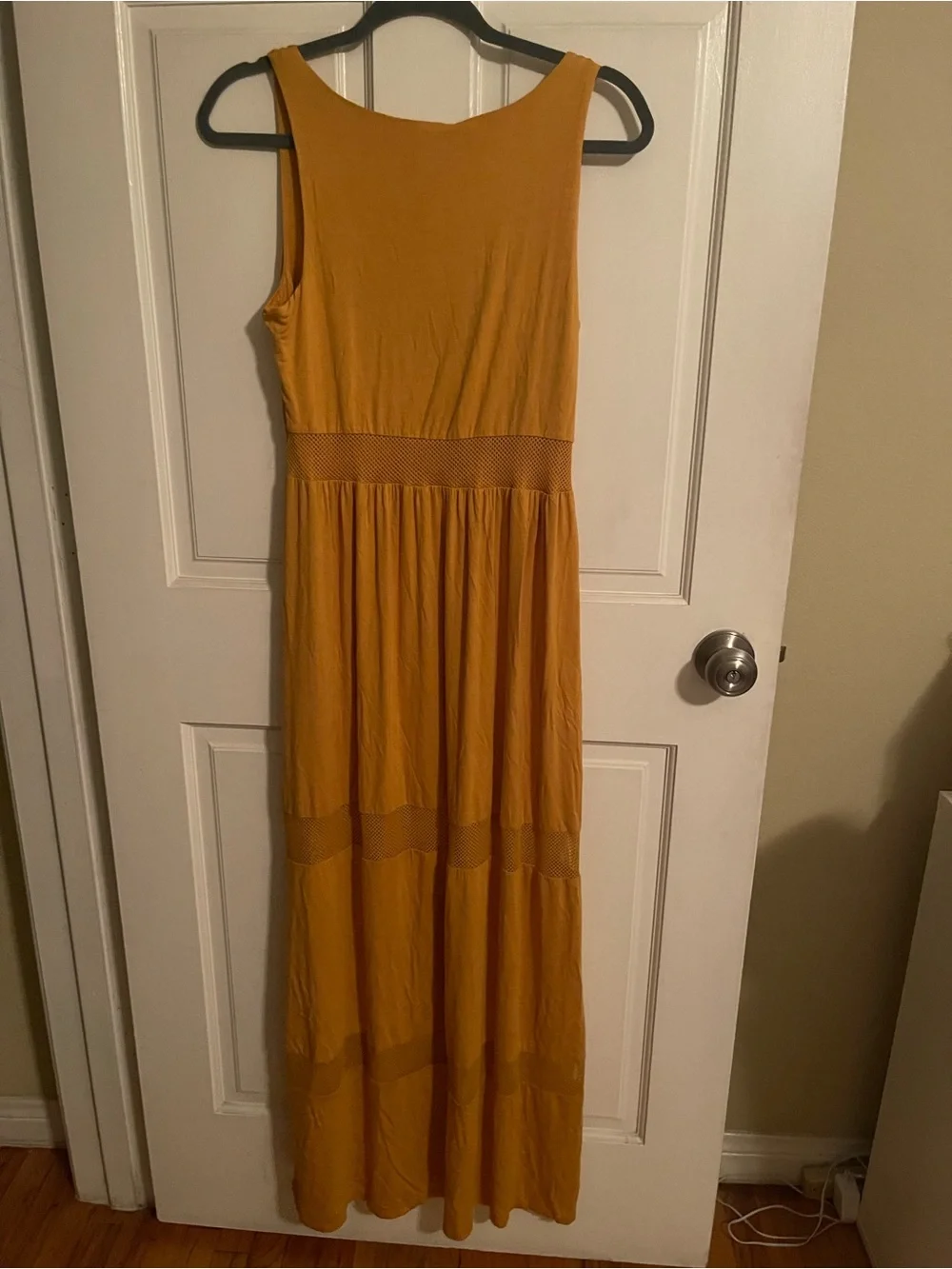 Cable & Gauge Mustard Sleeveless Maxi Dress